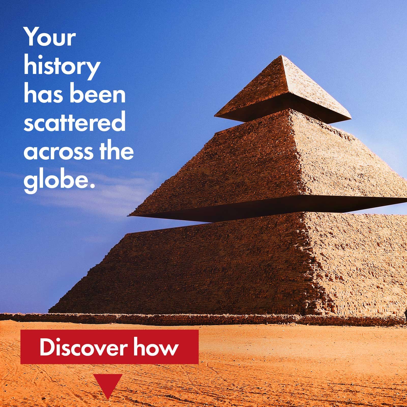 Ancestry: A Scattered Past (Chapter 1) 60b1186eddf343ecd7b507da Culture Kit Ad2 V3