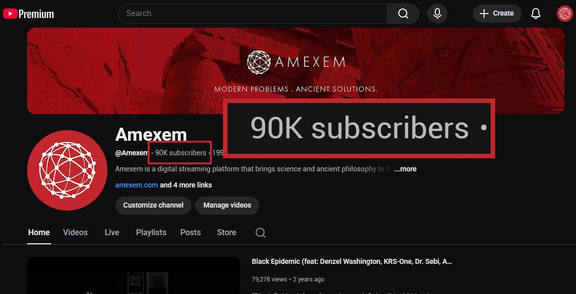 amexem youtube